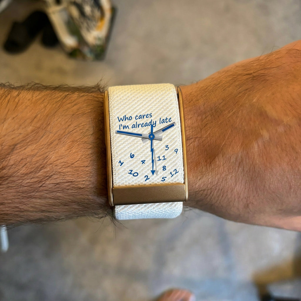 Who cares I'm already late